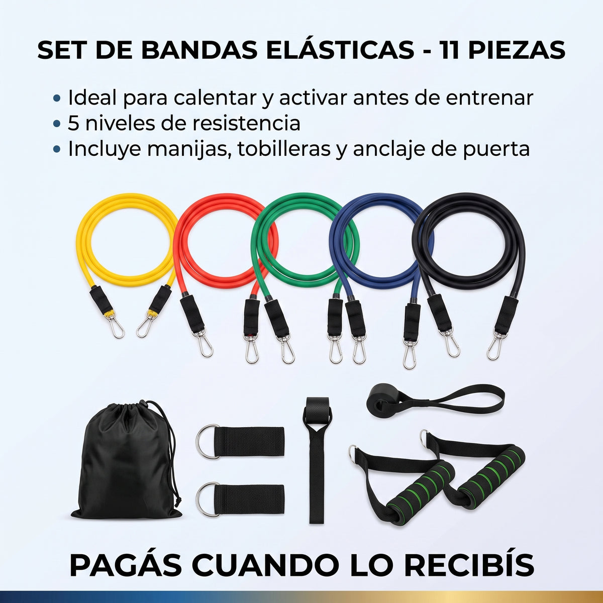 Bandas de resistencia 11 pcs